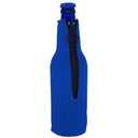 Blank Neoprene Zipper Beer Bottle with Opener Coolie Variety Color Packs