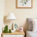 2pcs Easter Rabbit Resin Statues, one Large and one Small, Gazing lovingly at Each Other; Outdoor Patio Sculptures, Unique Easter Spring Home Decor Gifts (Green)