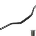 RUTU 28mm 1-1/8"Fat Handlebars Motorcycle Handlebars for Dirt Pit Bike CRF CR YZ WR KX KLX RM RMZ RMX DRZ (Black)
