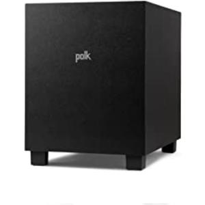 Polk Monitor XT10 Home Subwoofer, 10" Deep Bass Woofer, 100W Class D Amplification, Dolby Atmos, Auro 3D & DTS:X Compatible, Black