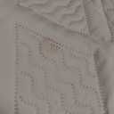 Yiran Quilt King Size Beige Summer Bedspreads Bedding Set 3 Pieces Thin Lightweight Microfiber Coverlet with 2 Pillow Shams for All Season