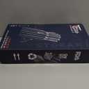 Knife Set 7 Piece Japanese Style Kitchen Knife Set With Foldable Magnetic Acacia Wood Block Sharp High Carbon Stainless Steel Knives Set for Kitchen with Anti-slip Handle, Valentines Gift