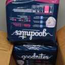 Goodnites Girls' Nighttime Bedwetting Underwear, Size S/M (43-68 lbs), 44 Ct (2 Packs of 22), Packaging May Vary