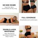 R RUXIA Women's Boyshorts Underwear Seamless Boy Shorts Panties Soft Stretch Boxer Briefs 5 Packs(Regular & Plus Size) (L)