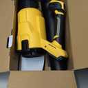 Cordless Leaf Blower Compatible with Dewalt 20v Battery, Brushless Motor, 130mph Wind Speed, 480cfm Air Volume, 3 Speed Adjustment, with Dual Nozzles for Yard Snow Dust Leaves Cleaning (1)