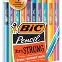 BIC Xtra-Strong Mechanical Pencil, Colorful Barrel, Thick Point (0.9mm), 10-Count