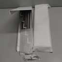 Wall Mounted Clothes Drying Rack 32 inches, Foldbale Laundry Drying Rack Wall Mount,Drying Rack Clothing Space Saver, Retractable, Collapsible, Folding Laundry Rack, White