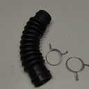 Washer Drain Hose AEM73213001 For LG Washing Machine, Tub to Pump Drain Hose with Stainless Steel Hose Clamps