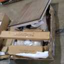 Signature Design by Ashley Skempton 3 Piece Counter Height Dining Set, Includes Table and 2 Barstools, Cushioned Seats, Wood, Whitewash