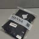 YIANNA Latex Waist Trainer for Women Tummy Control Zipper Underbust Corset Cincher Hourglass Body Shaper (Small)