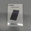 Ultra-Thin Air Tag Wallet Tracker Card 0.094in IP68 Waterproof Bluetooth Tracker for Wallets, Passport, Work with Apple Find My, Wireless Charging, Card Locator [Apple MFi Certified] iOS Only (1-Pack)