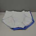 UMMISS Cotton Underwear for Womens High Waisted Slight Tummy Control High Cut Panties Full Coverage Ladies Briefs 5 Pack (XX-Large)