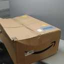 Counter Height Bar Stools Set of 4, Bar Stool with Soft Cushion Low Backrest Modern Barstools for Kitchen Island or Bar, Walnut, 26 Inch