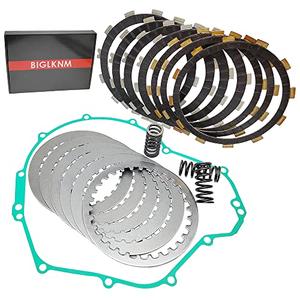 BIGLKNM Clutch Kit Friction Plates & Heavy Duty Springs Gasket for Ninja 650 EX650 ABS Z650 ZR650 ER650 2017-2022