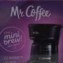 Mr. Coffee 5-Cup Mini Brew Switch Coffee Maker, Black
