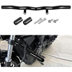 AUFER Motorcycle Front Highway Engine Guards Crash Bar Compatible With For Harley Sportster S RH1250S Nightster RH975 RH975S 2021-2025 Flat-Out Bar Bumper Protector Freeway Bar