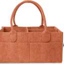 Mr. Pen- Baby Diaper Caddy Organizer, Rustic Warmth, Baby Caddy Organizer with Handle, Compact Size, Collapsible & Portable (1 Pack, Regular)