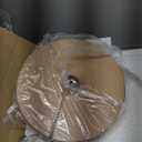 BOBOMOMO 62" Farmhouse Floor Lamp for Living Room, Retro Corner Floor Lamp Rotary Switch, Rustic Standing Lamp for Bedroom, Corner, Nursery, Dining Room, Bedroom, House (Burlywood)