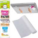 Easy Apply Range Hood Filter - Universal Size (141inches), Peel & Stick, Replaceable, FILTAN, Made in Japan