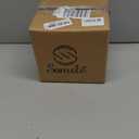 Samsle Porcelain Small Serving Bowls, 10 Ounce Dessert Bowls for Ice Cream Snacks Appetizer Candy Dishes, Dishwasher Safe Durable Ceramic White Bowl for Party, Set of 6 (5.5 inch)