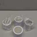 4 Pack 20 Stage Shower Filter Universal Replacement Cartridge Hard Water Purifier Removes Chlorine, Heavy Metals, Iron, Other Sediments, Water Softener with High Output