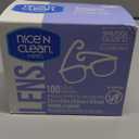 Nice 'n Clean SmudgeGuard Lens Cleaning Wipes (100 Total Wipes) | Pre-Moistened Individually Wrapped Wipes | Non-Scratching & Non-Streaking | Safe for Eyeglasses, Goggles, & Camera Lens