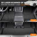 KUST Floor Mats for 2025-2026 Tesla Model Y Juniper (Standard Models Only)