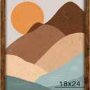 Brown 18x24 Picture Frame for Wall Decor Display, 1 Pack