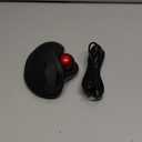 Nulea M501 Wireless Trackball Mouse, Rechargeable Ergonomic, Easy Thumb Control, Precise & Smooth Tracking, 3 Device Connection (Bluetooth or USB Receiver), Compatible for PC, Laptop, Mac, Windows.