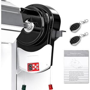 Side Mount Garage Door Opener, 110V Roll Up Garage Door Opener