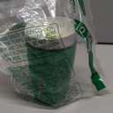 Owala SmoothSip Slider Insulated Stainless Steel Coffee Tumbler, Reusable Iced Coffee Cup, Hot Coffee Travel Mug, BPA Free 12 oz, Grey/Green (Sour Apple)