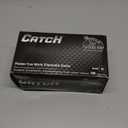 CATCH GL-NT107BKFX 9 mil Powder-Free Nitrile Gloves, ProWorks, Raised Pyramid Grip, Black, X-Large, Box of 100