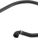 Radiator Hose Heater Hose Radiator Outlet Hose Pipe for BMW X3 2006 No.64213400417 Rubber Coolant Hose Black 1 Pc