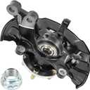 698-476 Front Right Steering Knuckle & Wheel Bearing Hub Assembly Compatible with Toyota Corolla 2009-2018, Matrix 2009-2014, Passenger Side