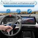 Screen Protector for BMW X1 (2023-2026) /X2 (2024-2026), for BMW X1 X2 (10.7In Navi +10.25In Dash) (xDrive28i, M35i), 9H Tempered Glass 2025 2026 X1 X2 Accessories Anit-scratch&HD Transparent