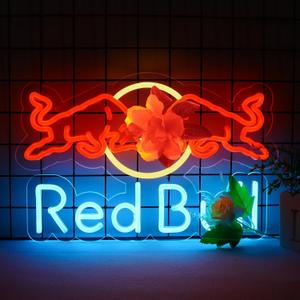 JFLLamp Bikini Cars LIGHT Neon Signs for Wall Decor Neon Lights for Business Led Signs Suitable for Man Cave Restaurant Office Bar Pub Led Art 5V Power Adapter 16.1 * 9.8 Inch(Azure+Red+White) Drinks