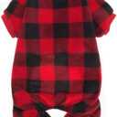 SCENEREAL Dog Pajamas for Small Medium Large Dogs Boys Girls - Soft Pet Sweater Clothes Warm Puppy Onesie Outfits for Doggie Winter Christmas - Dog Jammies Pjs (Red)