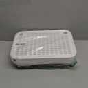 Cat Litter Box Step Ramp, Cat Litter Catcher Mat with Wooden Feet, Filter Function, Pedal Stool for Self-Cleaning Litter Box, Ideal for Kitten & Elderly Cats (White)