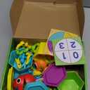 Hand2Mind Grab That Monster Fine Motor Activity Set, Occupational Therapy Toys for Toddlers 3-4, Pincer Grasp Toys, Play Therapy Games