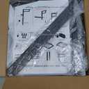 ADBIU Over The Sink Dish Drying Rack (Expandable Height and Length) Snap-On Design 2 Tier Large Dish Rack