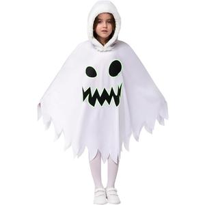 Spooktacular Creations Girls Ghost Costume, Scary Halloween Costume for Kids, Ghost Dress Cape for Cosplay