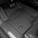 Floor Mats for Chevy Suburban/GMC Yukon XL 2021-2026, All Weather Floor Mats Trunk Cargo Liner with Backrest Protectors and Door Sill Guards Accessories, Full Coverage Set (Fit 7 Seats)