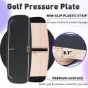 Golf Pressure Plate, Golf Training Aid for Indoor Practice, Weight Shift Balance Board - Golf Swing Trainer & Golf Speed Trainer, Golf Training Equipment - Strength & Tempo for Chipping Hitting