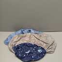 Unnivoll Baby Bassinet Sheets Girl Boy, Fitted Bassinet Sheet Set 3 Pack Bassinet Mattress Sheets Universal Fit for Rectangle, Round, Oval, Hourglass Mattress, Soft Breathable Blue Gray Planet