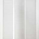 18" X 26" Steel Return Air Filter Grille for 1" Filter - Easy Plastic Tabs for Removable Face/Door - HVAC Duct Cover - Flat Stamped Face -White [Outer Dimensions: 19.75w X 27.75h]