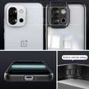 2 x Foluu Clear Case for OnePlus 13T, Hard PC Back & Soft TPU Bumper [Not Yellowing] Shockproof Protective Phone Case Slim Fit Thin Cover for OnePlus 13T 2025 (Black+Clear)