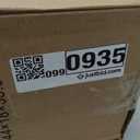  9x12 Outdoor Rug Waterproof Foldable Plastic Straw Carpet for Patio Porch Scalloped Border Reversible Mat Lightweight Floor Mat for Picnic, Rv, Beach, Deck, Camper, Balcony Light Green