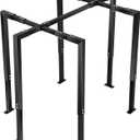 Air Conditioner Security Cage,30-48 inch air-Conditioned Safety cage Support Adjustable Height and Width, Steel air Conditioning cage with Anti-Theft Screws (Reinforced)