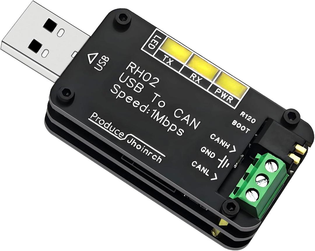 USB to CAN Bus Converter Base on Open-Source Hardware CANable Supports Multiple Firmware and Operating Modes