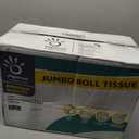 Papernet Jumbo Roll Toilet Tissue | Compatible with Universal Dispenser | 8 Rolls 2 ply 700 x 3.4